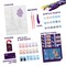 OKTO | Air Dry Clay Paint by Numbers & Modeling Kit for Adults | Greetings from PARIS | 11.8x15.7 in